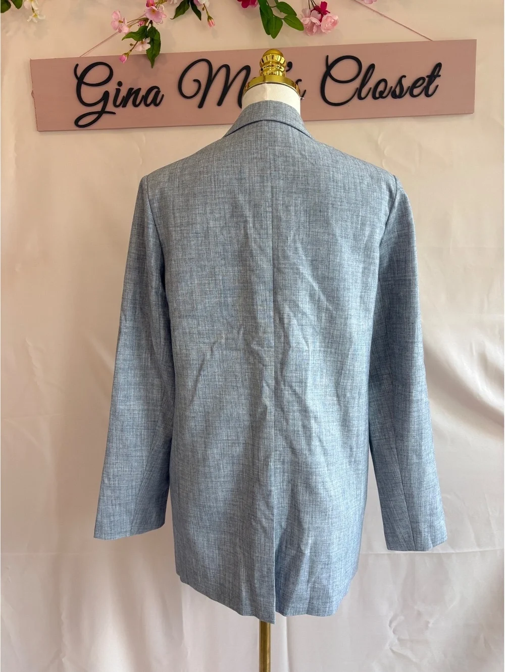 Steve Madden Light Blue Men’s Blazer Size Small